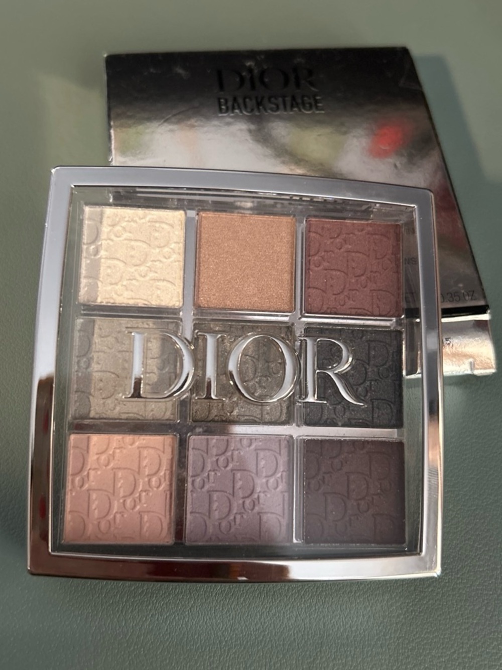 Dior Backstage Eyeshadow Palette - Champagne, Bronze, Taupe, Plum, Black